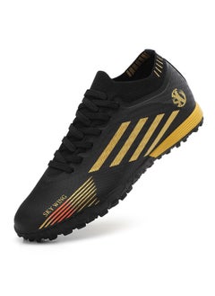 SKY WING SKY WING Men and Women Soccer Shoes Cleats Professional High Top Breathable Training Football Shoes Unisex Indoor Outdoor Sneakers  - Image 1