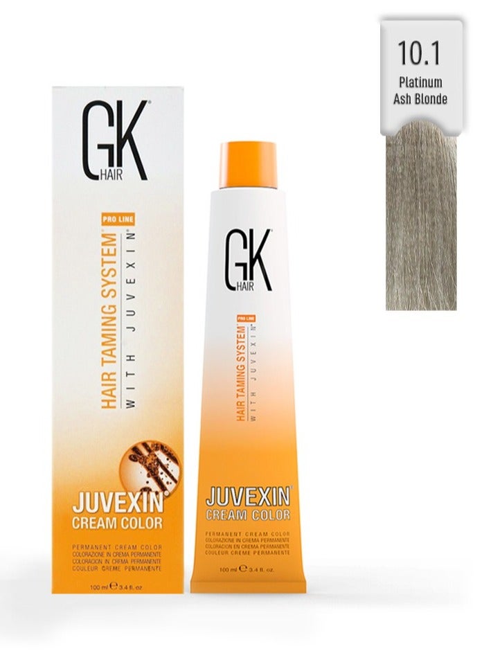 جي كيه هير صبغة كريم جوفيكسين اشقر رمادي بلاتين رقم 10.1 - Image 1