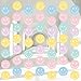 Cindeer 8 Pcs Smile Face Birthday Decorations Pastel Smile Face Garlands for Classroom Hanging Banners Pastel Paper Cutouts for Back to School Baby Shower Wedding Birthday Party Decor Supplies - Image 2