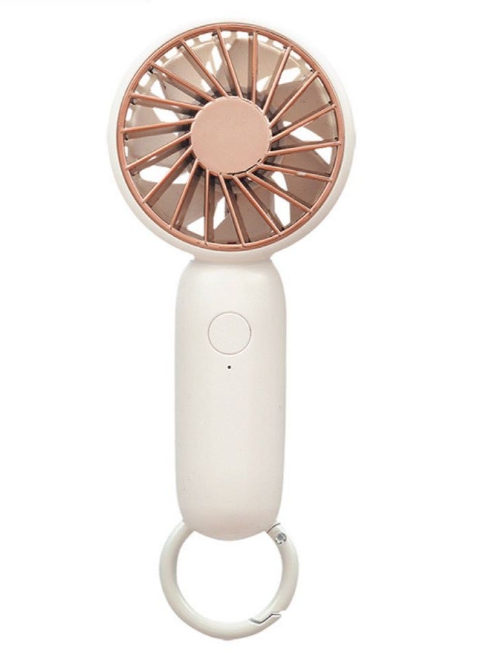 مروحة صغيرة محمولة 60 جرام، رياح USB قوية، محمولة، تصميم حلقة تسلق خارجية، قاعدة مضادة للانزلاق - Image 2