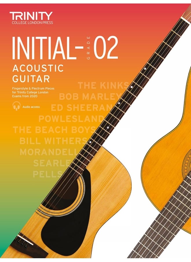 Trinity College London Acoustic Guitar Exam Pieces 2020–2023: Initial–Grade 2  - Image 1