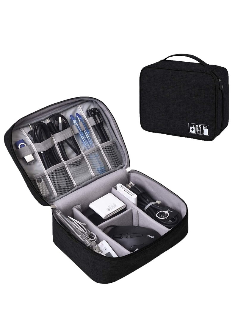 Seagull Seagull flight of fashion Nylon 2 Layer Gadget Organizer Case,Electronic Accessories Bag  - Image 1