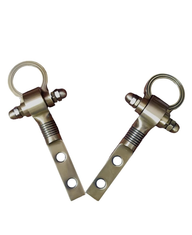 Kkriya Home Decor Ceiling Antique Brass Finish KADA for Patio JHULA Superior HIGrade Quality Life TIME WARRENTY KADA Patio Swing Hammock Swing16MM Rod with Weight Capacity of 2000KG Pack of 2PCS  - Image 4