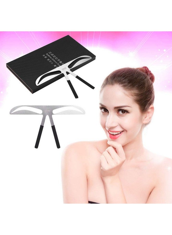 Brrnoo Eyebrow Mold, Reusable Eyebrow Stencil Permanent Eyebrow Ruler Eyebrow Measure Balance Extension Ruler Eyebrow Shape Mold Eyebrow Makeup Tool, Eyebrow Mold Eye Brow Template Stencil - Image 5
