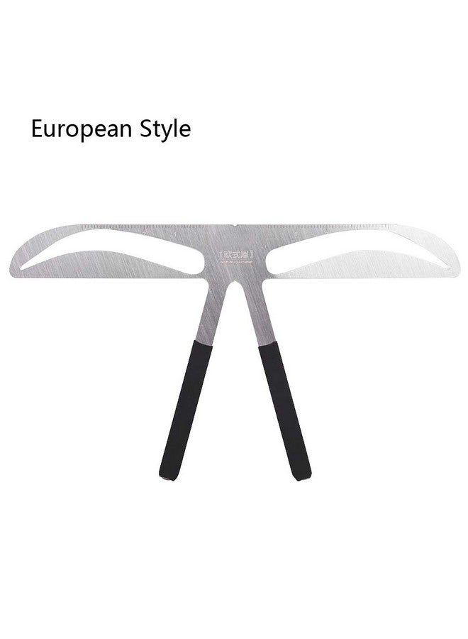 Brrnoo Eyebrow Mold, Reusable Eyebrow Stencil Permanent Eyebrow Ruler Eyebrow Measure Balance Extension Ruler Eyebrow Shape Mold Eyebrow Makeup Tool, Eyebrow Mold Eye Brow Template Stencil - Image 4