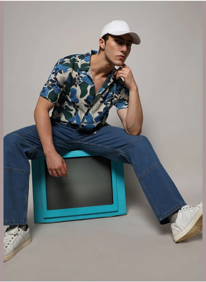 Campus Sutra Printed Shirt
