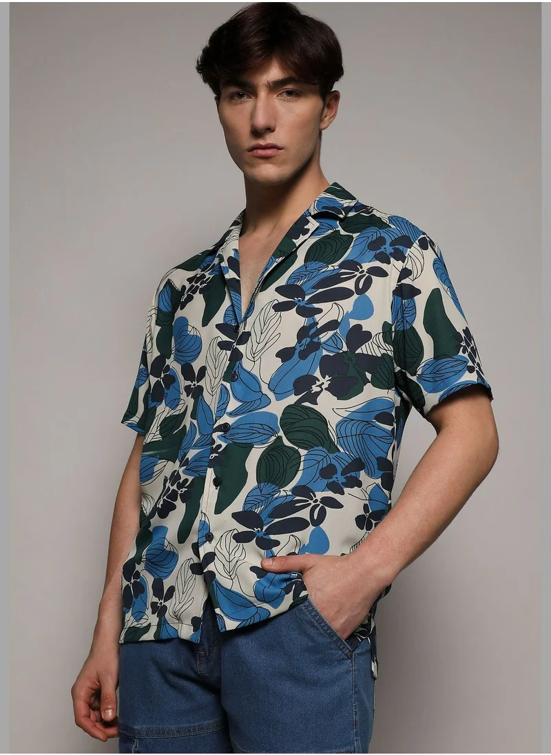Campus Sutra Printed Shirt