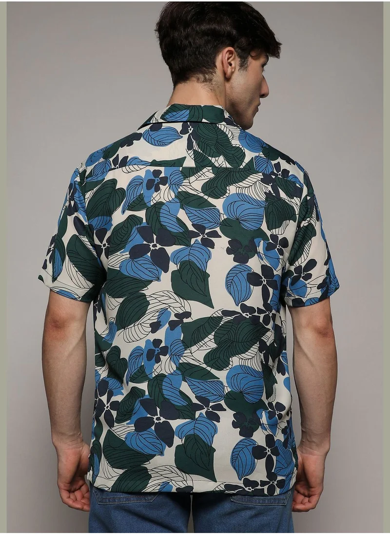Campus Sutra Printed Shirt