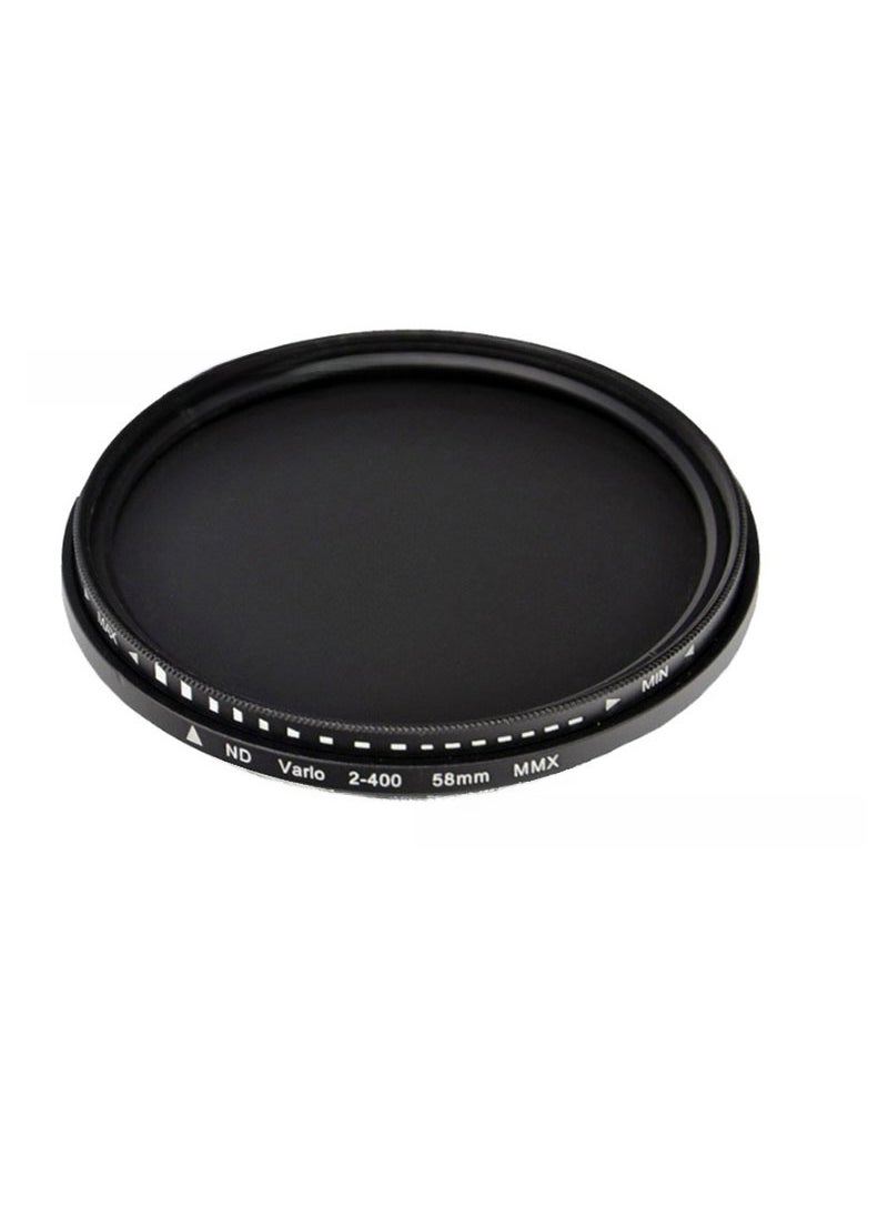 Generic - 37-82mm ND Filter Variable Neutral Density for DSLR 58MM - Image 1
