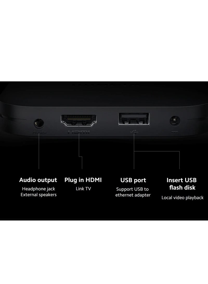 Xiaomi - Android Tv Mi Box S 4K Ultra Hd Black - Image 1