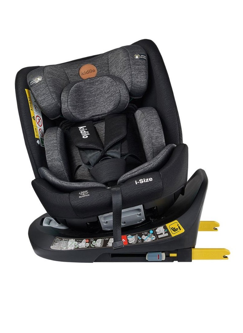 Baby Car Seat | Perfect Travel Gear | Suitable From Birth To 6 Years(Upto 25 Kg) | 360 Swivel Car Seat, One-Hand Rotation, Adjustable Headrest for Toddlers, Infant, Kids - pzsku/Z78EFD31F187123FA5208Z/45/_/1734166608/e42f8527-5ace-47ac-8016-e74e5efbadcd