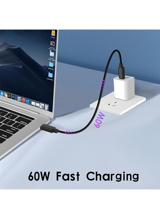 Gecomo USB Charging Adapter Cable Kit, USB Converter with Wireless Charger for Apple Watch, 60W Fast Charging Cable,USB C/Lightning/Type C Adapter for iPhone 16/15/14  - Image 4