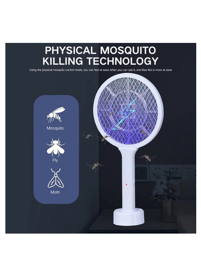 Gerenic - Electric insect racket 1X2 - white - Image 1