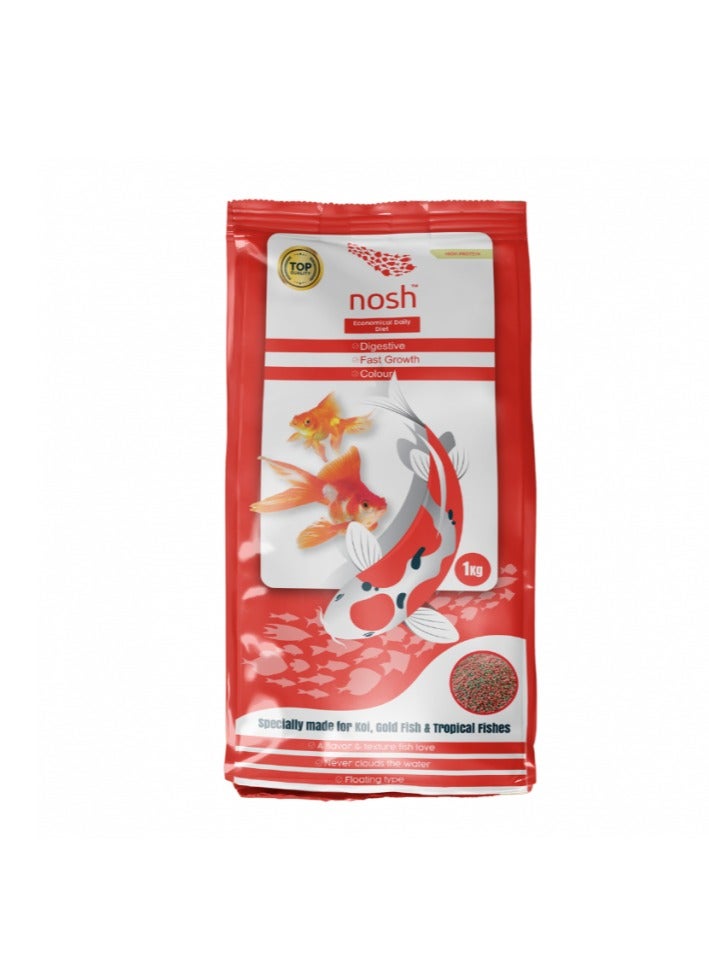 Nosh Horizone Economical Tropical Food for Fish 2.5mm - 1kg - Image 1