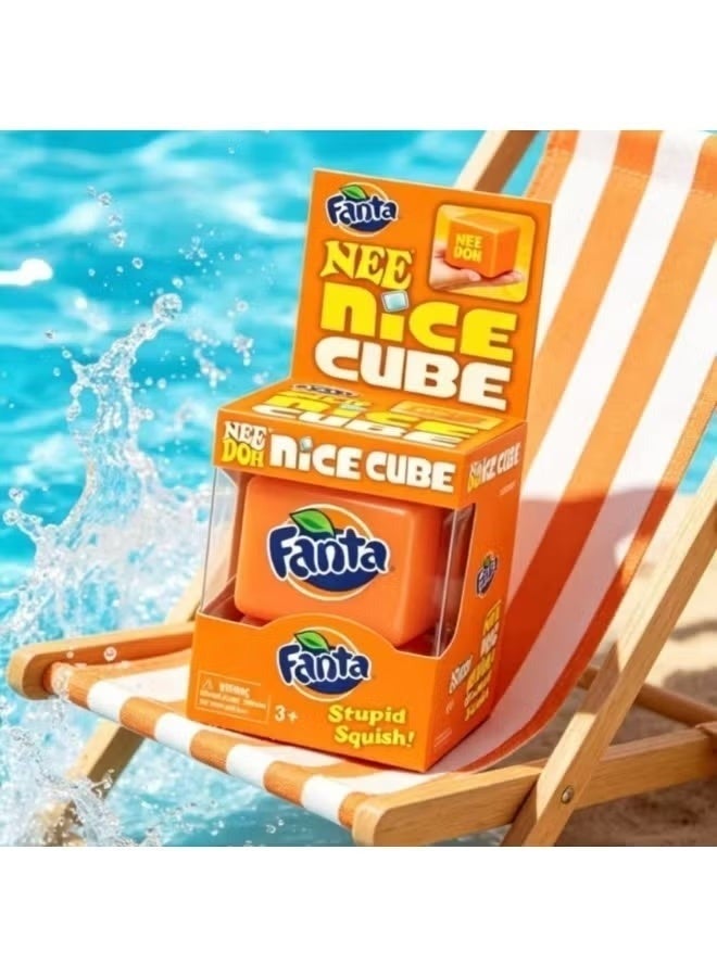NeeDoh Nice Cube -Sensory Squeeze Toy with Super Solid Squish - 2.25" Cube - Image 3