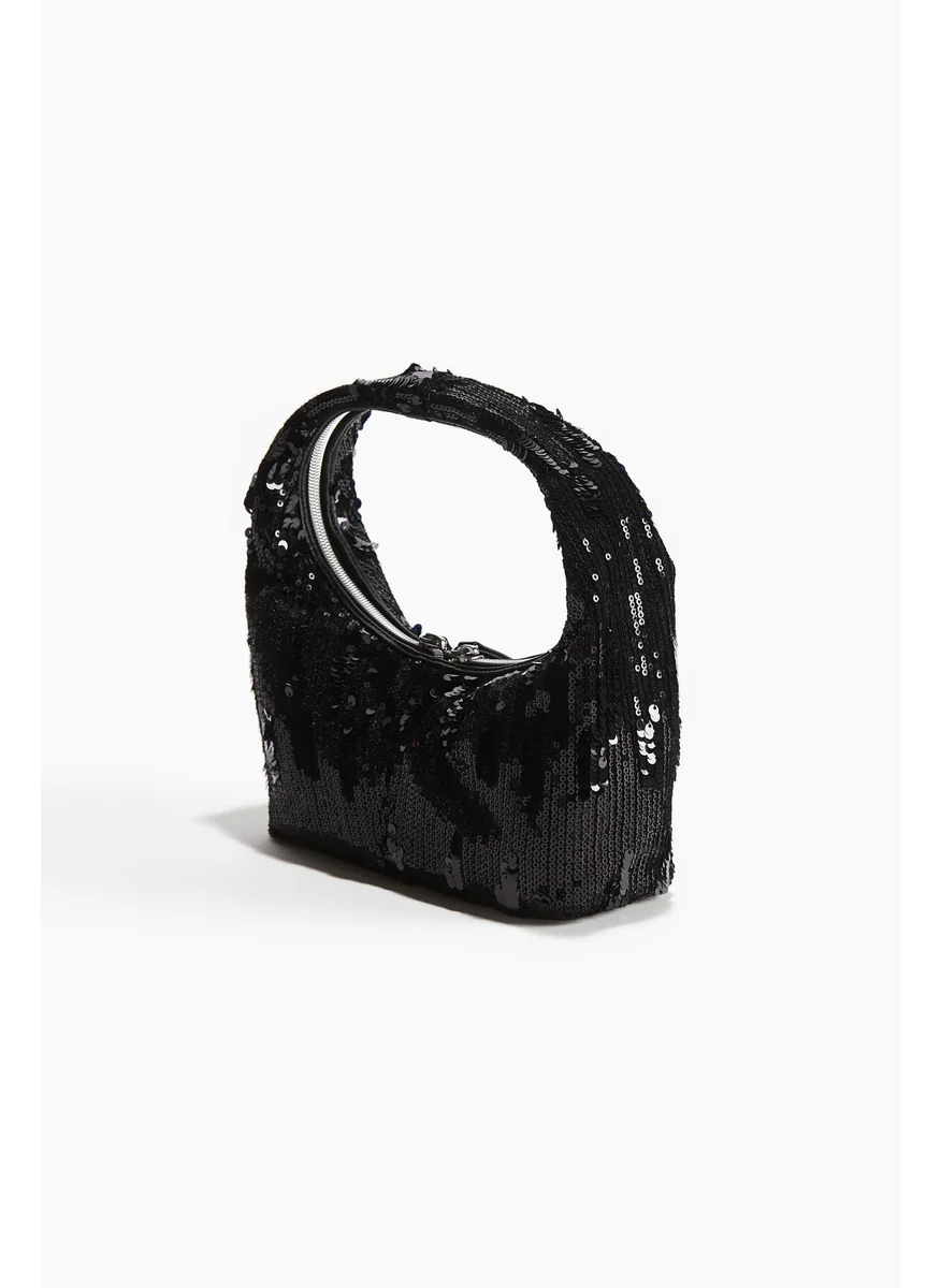 اتش اند ام Sequined Handbag
