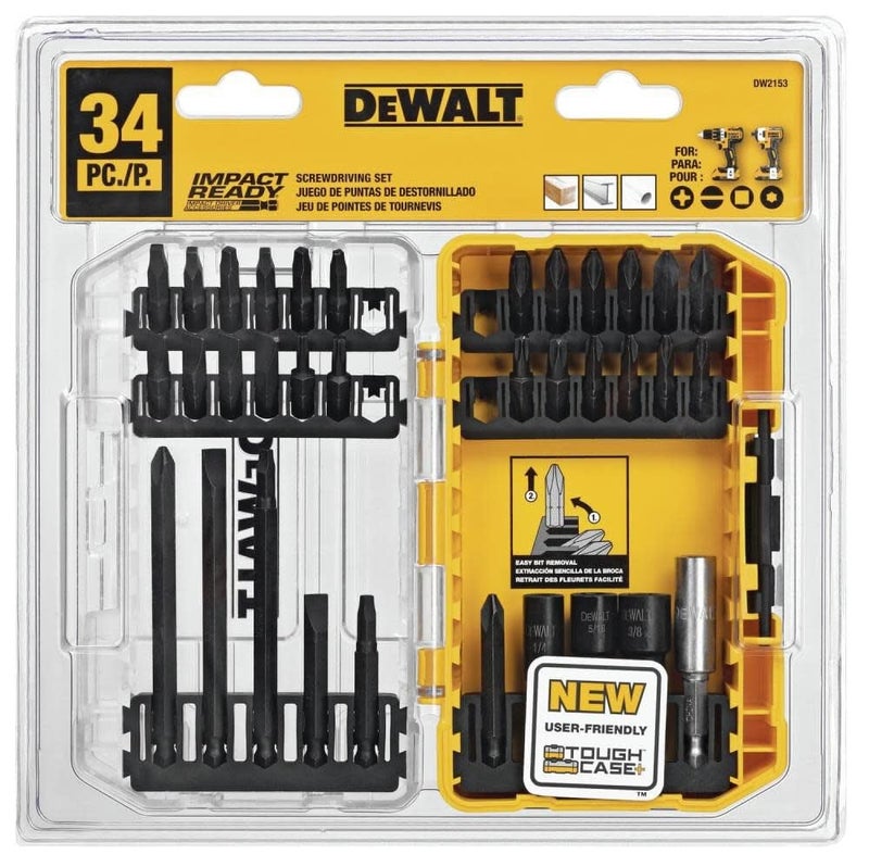 DEWALT Impact Driver, Screwdriver Bit Set, 34-Piece (DW2153) - Image 4