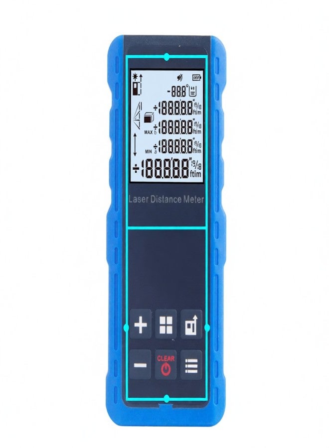 NOYAFA NF-275L Green Beam Distance Meter Indoor Outdoor Rechargeable Handheld Range Finder Electric Distance Measuring Instrument Length/Area/Volume/Level/Vertical/Pythagorea - Image 5