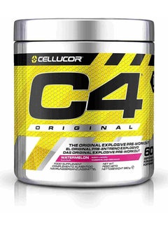 C4 C4 Original Explosive Watermelon Flavor 390 Grams 60 Serving  - Image 1