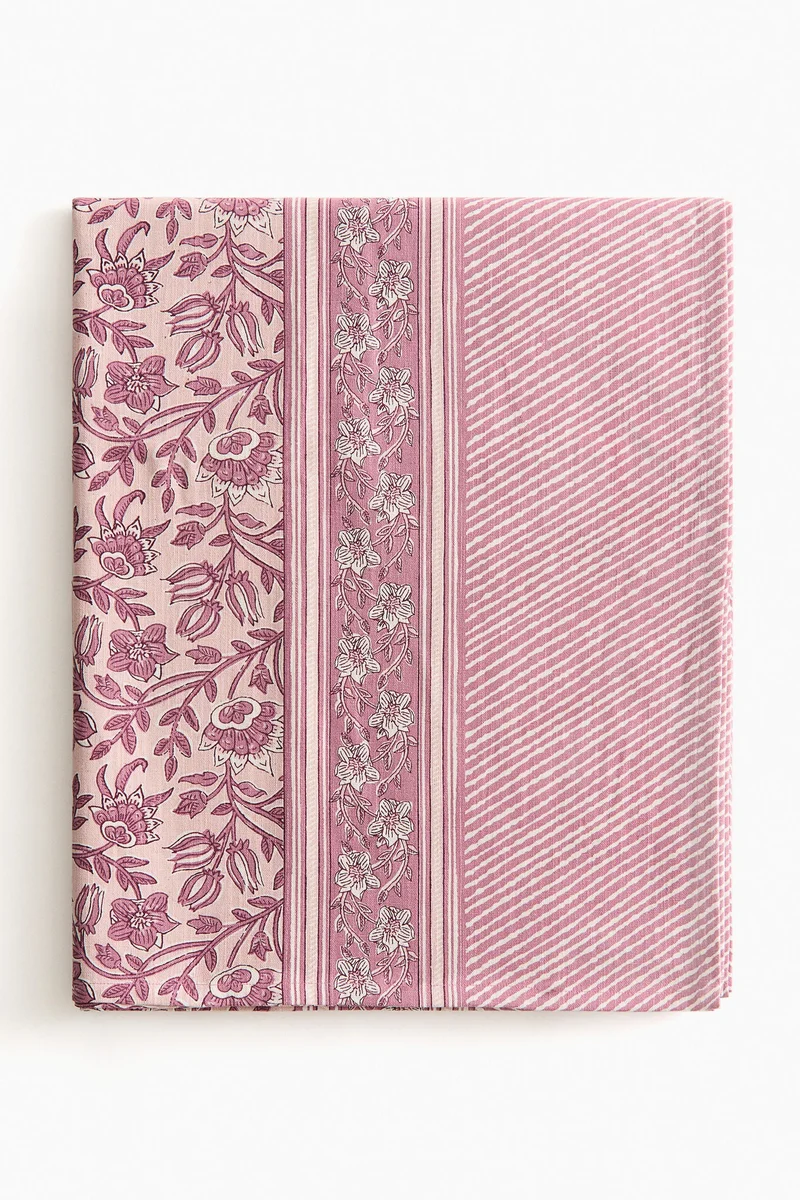 H&M Patterned cotton tablecloth