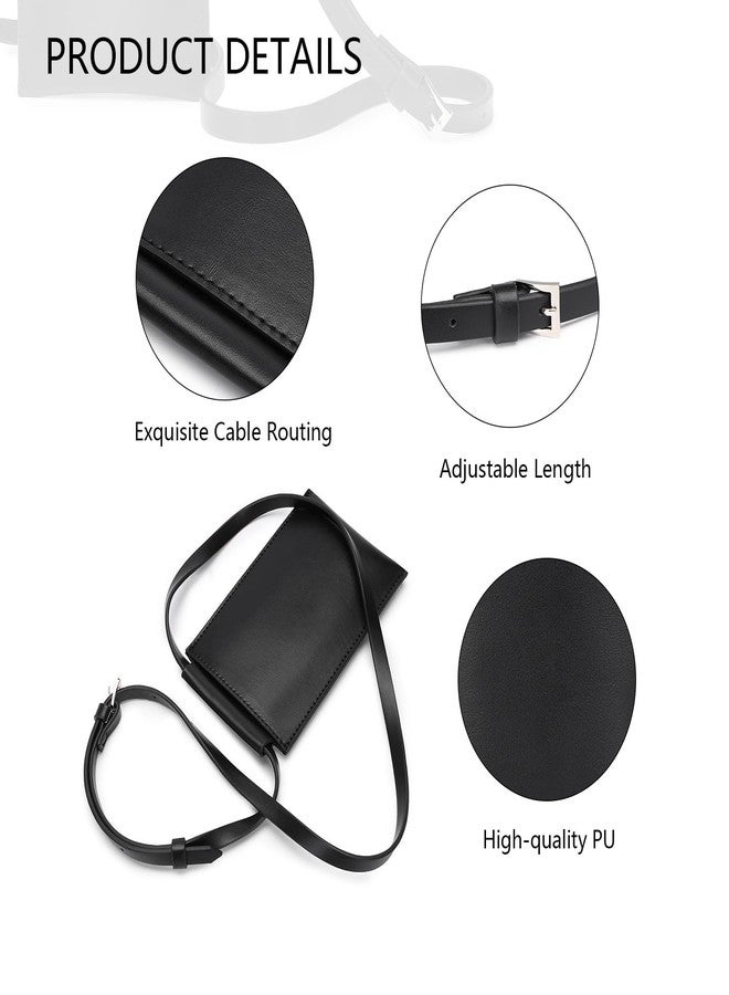 YONBEN Stylish Crossbody Bag for Everyday Essentials Perfect Size for Any Occasion (Black/PU) - Image 3