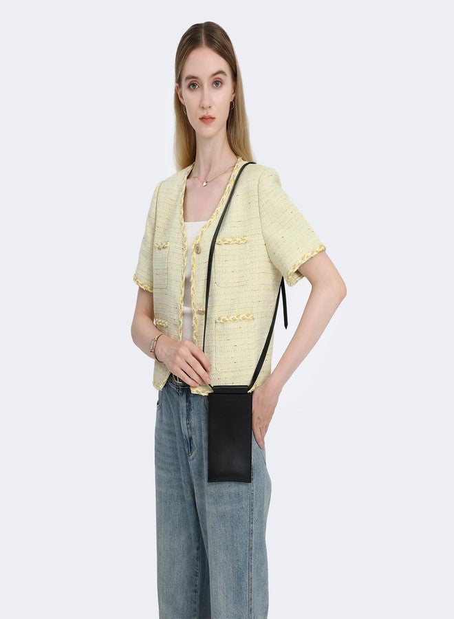 YONBEN Stylish Crossbody Bag for Everyday Essentials Perfect Size for Any Occasion (Black/PU) - Image 5