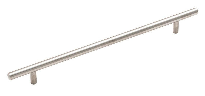 Amerock Cabinet Pull Stainless Steel 10116 inch 256 mm Center to Center Bar Pulls 1 Pack Drawer Pull Drawer Handle Cabinet Hardware