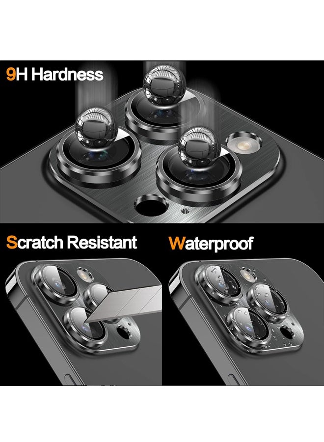Tempered Glass Camera Lens Protector for iPhone 15 Pro Max, 3D Full Coverage Protection, Night Circle Technology, Stronger Adsorption - Image 4