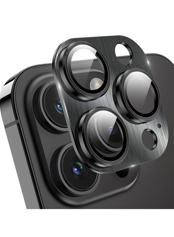 Tempered Glass Camera Lens Protector for iPhone 15 Pro Max, 3D Full Coverage Protection, Night Circle Technology, Stronger Adsorption - Image 1
