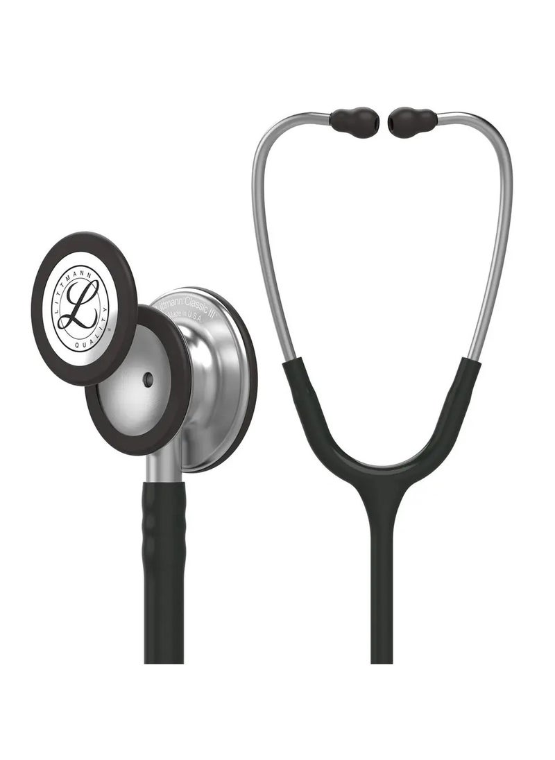 Littmann 3M Littmann 5620 Classic III Monitoring Stethoscope, 27 inch Size, Black, Model Number : 5620  - Image 1