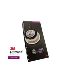 ليتمان سماعة الطبيب 3M ليتمان 5620 كلاسيك III، مقاس 27 بوصة، أسود، رقم الموديل: 5620  - Image 4