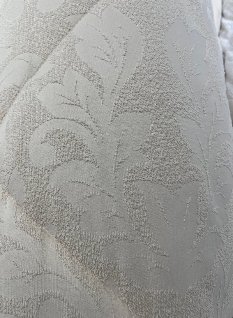 Duoduo home NEW 3D cut-out comforter 6-pcs set with 1comforter(220×240) 1 fit sheet  4 pillow cases, ALL season soft quilt king size cream - Image 3