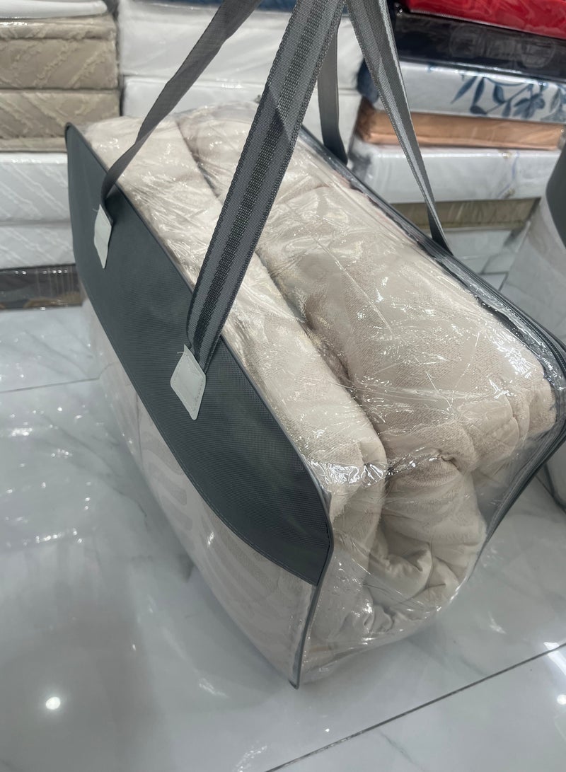 Duoduo home NEW 3D cut-out comforter 6-pcs set with 1comforter(220×240) 1 fit sheet  4 pillow cases, ALL season soft quilt king size cream - Image 4