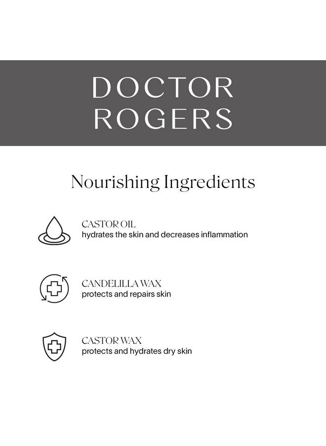 Doctor Rogers Restore - Doctor Rogers Lip Balm, Hydrating and Softening Lip Moisturizer For Very Dry Lips, Dermatologist-Created, Natural, & Hypoallergenic Moisturizing Lip Balms, 4.25g Tube - Image 1