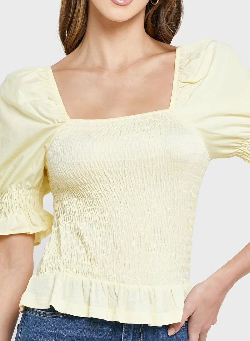 VERO MODA Shirred Top