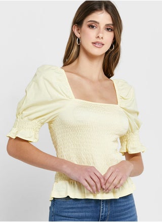 Shirred Top - pzsku/Z78F0E7AE2637E1336FADZ/45/_/1698979495/4dc28fd9-5e66-4117-9eb7-683412c59c28