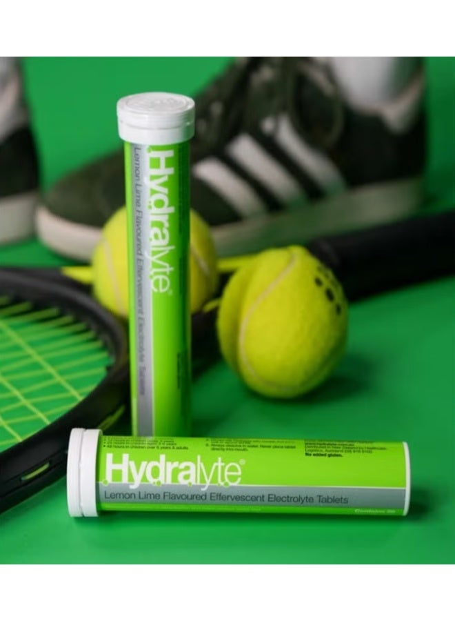 Hydralyte Effervescent Lemon Lime 20 Eff Tablets - Image 2