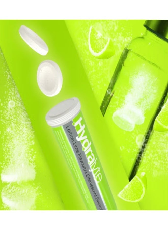 Hydralyte Effervescent Lemon Lime 20 Eff Tablets - Image 3