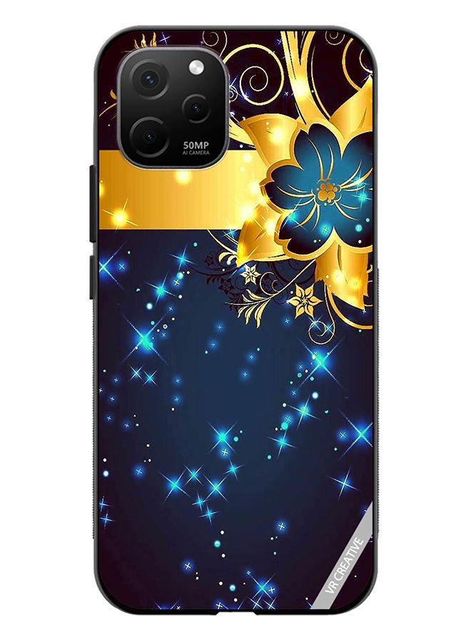VR CREATIVE Protective Case Cover For Huawei Nova Y61 Flower Design Multicolour - Image 1