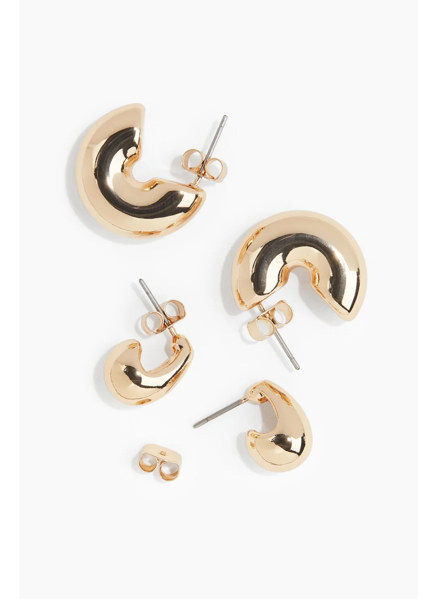 اتش اند ام 2 Pairs Hoop Earrings