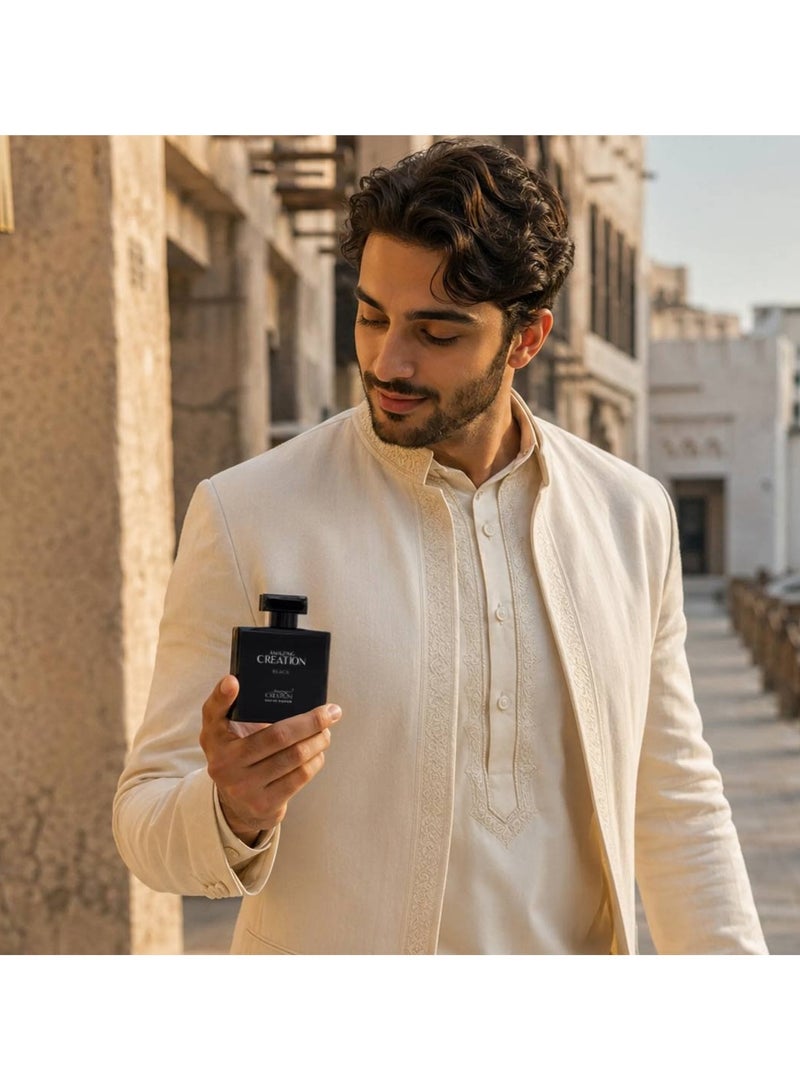 أميزينغ كرييشن عطر أسود للرجال او دي بارفان 100 مل - Image 5