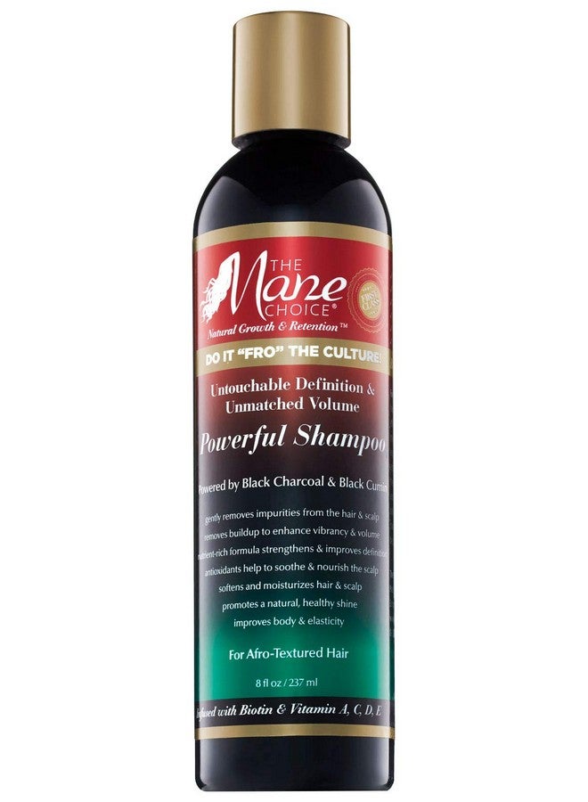 THE MANE CHOICE Do It Fro The Culture Untouchable Definition & Unmatched Volume Powerful Shampoo (8 Ounces 236 Milliliters) - Image 1