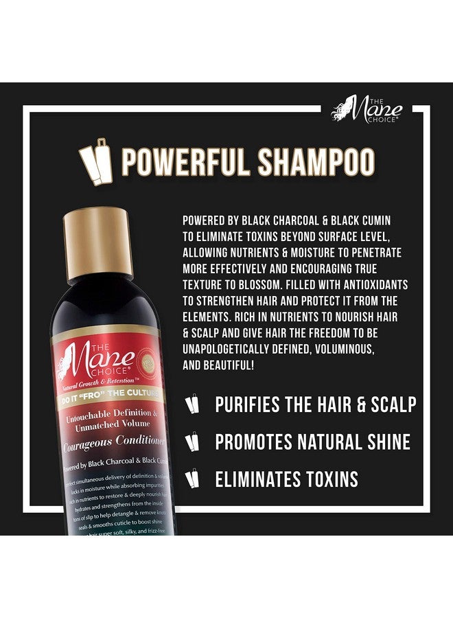 THE MANE CHOICE Do It Fro The Culture Untouchable Definition & Unmatched Volume Powerful Shampoo (8 Ounces 236 Milliliters) - Image 4