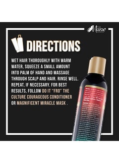 THE MANE CHOICE Do It Fro The Culture Untouchable Definition & Unmatched Volume Powerful Shampoo (8 Ounces 236 Milliliters)  - Image 3