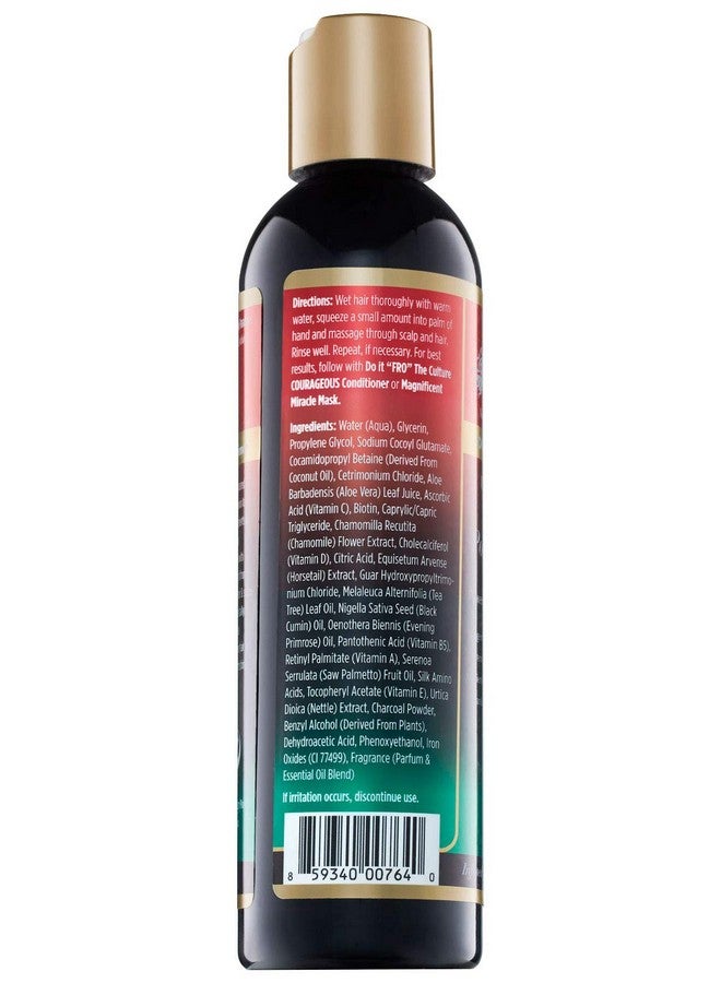 THE MANE CHOICE Do It Fro The Culture Untouchable Definition & Unmatched Volume Powerful Shampoo (8 Ounces 236 Milliliters) - Image 2