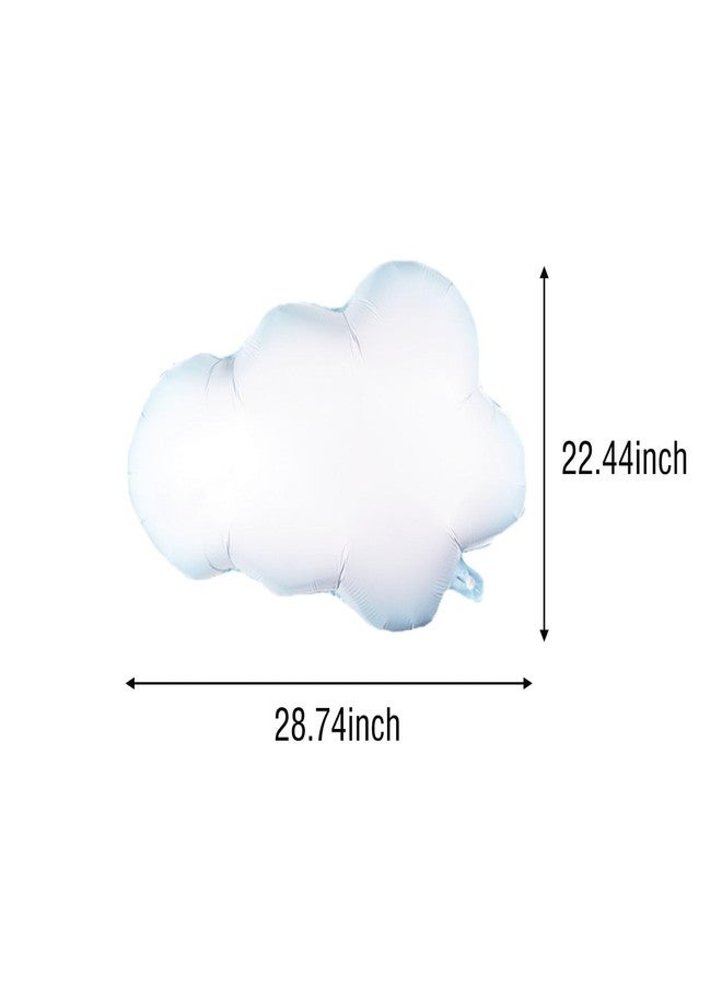 ALLPICK 6PCS Sun and Cloud Balloons Party Decorations For Birthday Baby Shower Wedding Anniversary Themed Party - Image 3