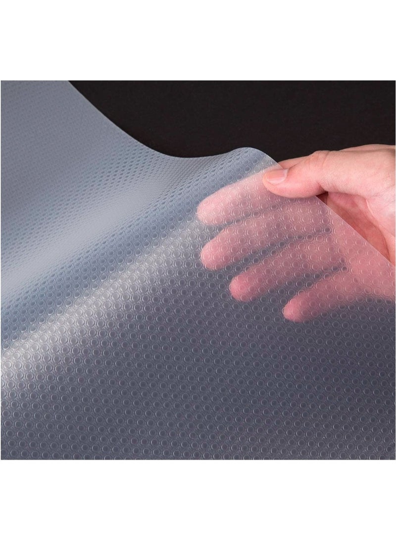 eBasket (2 pieces) Silicone mat roll for kitchen shelves, drawers, cabinets and offices, washable, high quality material (size 5m*47cm) - Image 2