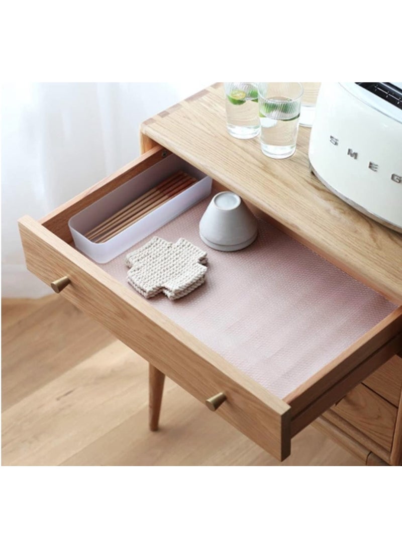 eBasket (2 pieces) Silicone mat roll for kitchen shelves, drawers, cabinets and offices, washable, high quality material (size 5m*47cm) - Image 4