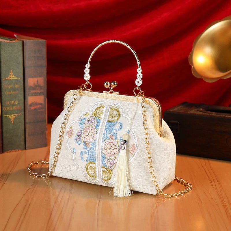 Chinese Embroidery Crossbody Bag - Image 3