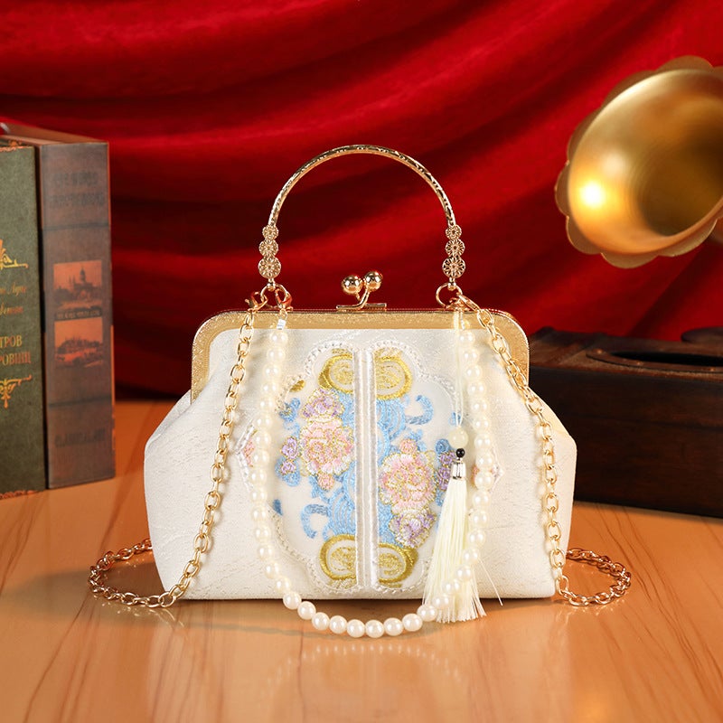 Chinese Embroidery Crossbody Bag - Image 1